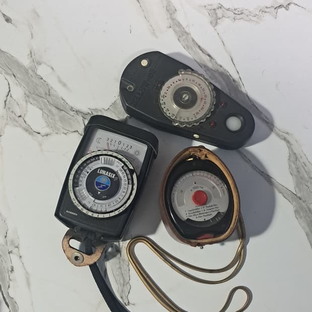 필름 수동 노출계 일괄 - 고센 2개 /보웬스 1개