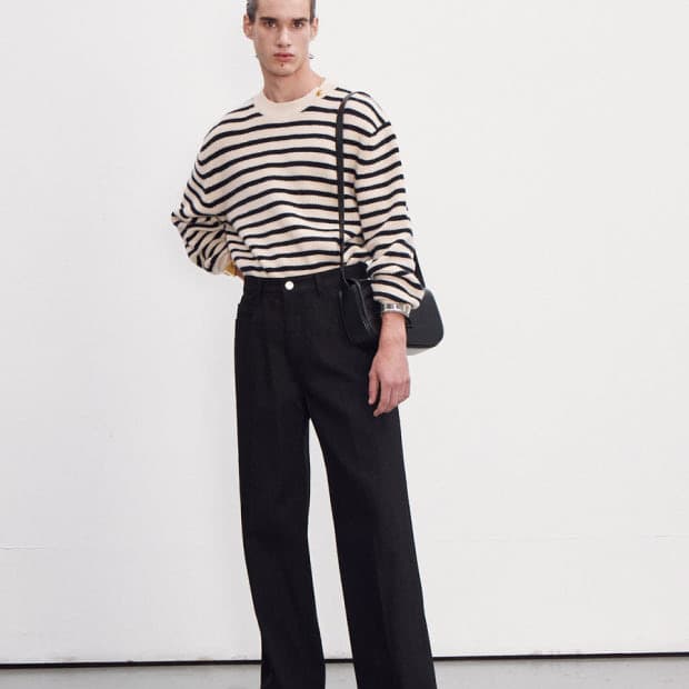 렉토 스트라이프 니트 S사이즈