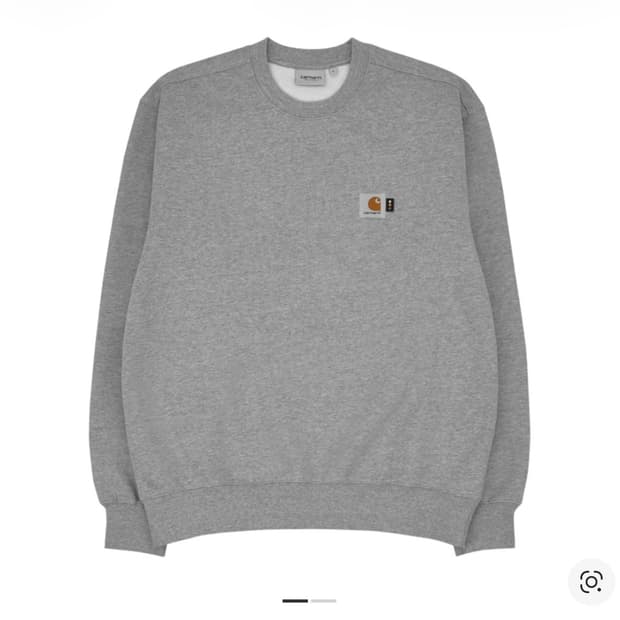 칼하트 아이앱 콜라보 맨투맨