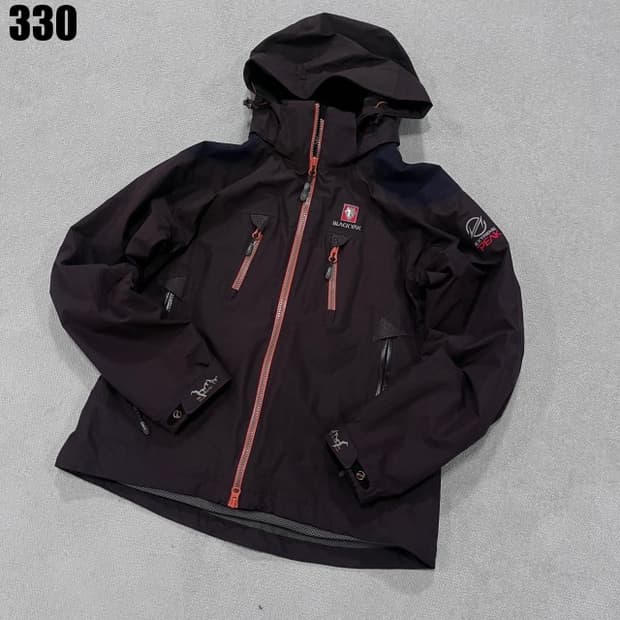 블랙야크 여성 후드 바람막이 