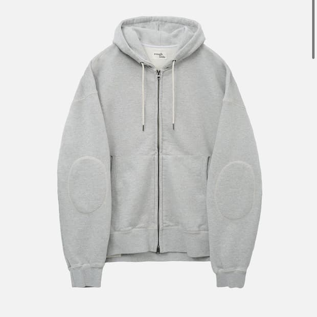 러프사이드 후드 집업 그레이 3사이즈