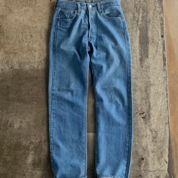 70s 리바이스 501 데님팬츠 66후기