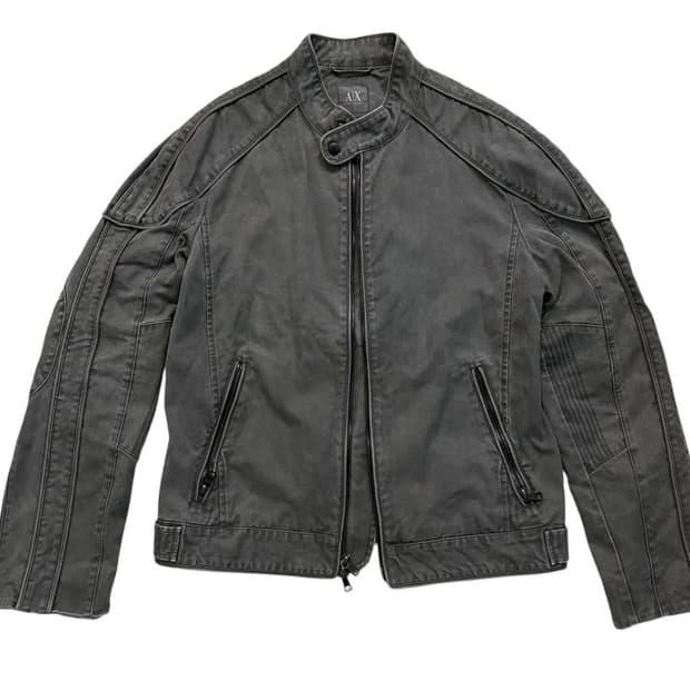 아르마니 (ax) 라이더 자켓