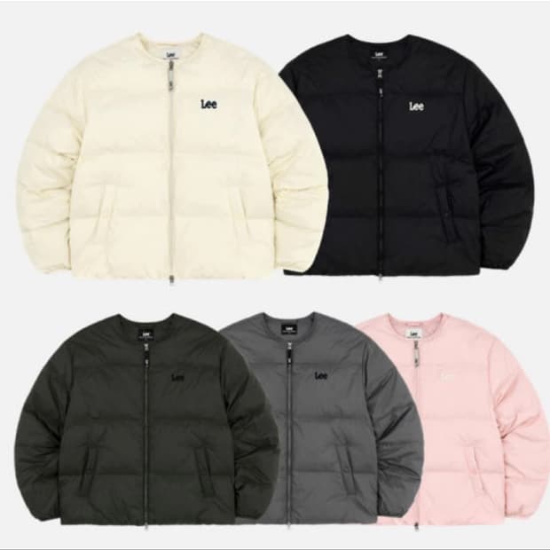 Lee 노윤서 패딩 핑크 