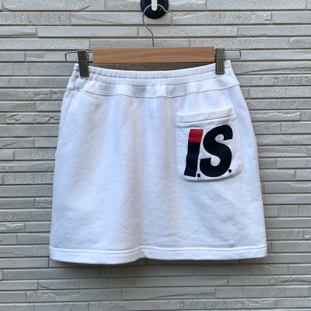 이세이미야케 HAI 스웻 스커트 (white)