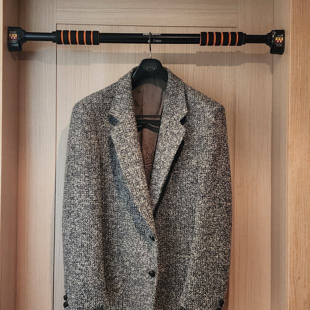 연그레이 트위드 자켓 슬림XL