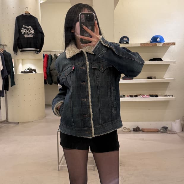 리바이스 쉐르파 데님 트러커 자켓 U894