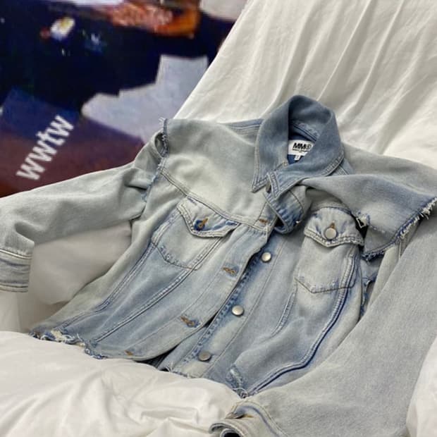 SS17 Maison Margiela 6 two-way 데님 자켓