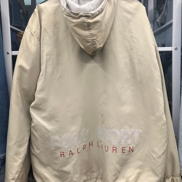 90s 폴로 스포츠 랄프로렌 자켓 베이지