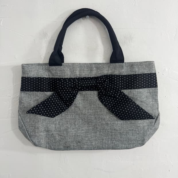 dot ribbon bag