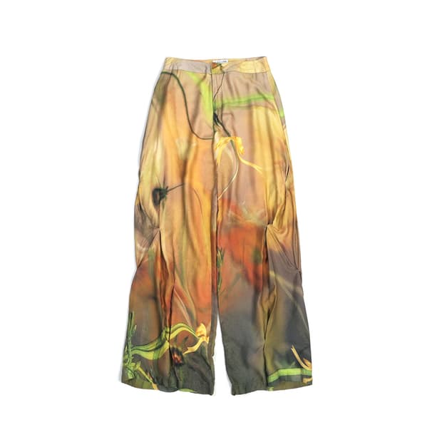 Collina Strada shirred wide pants