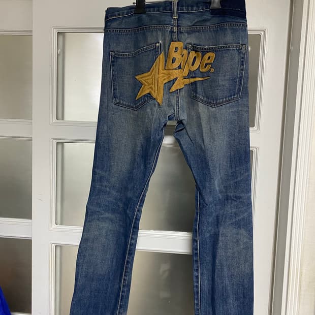 OG 니고 베이프 스타 데님