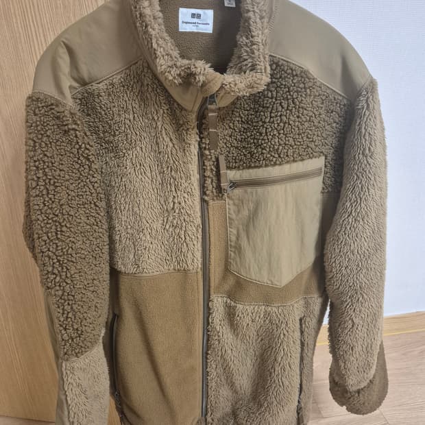 (베이지 m) 유니클로 x 엔지니어드 가먼츠 플리스