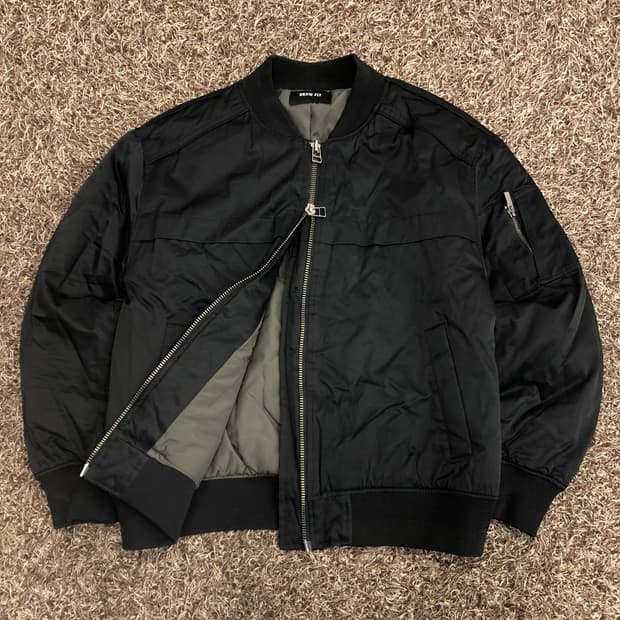 드로우핏 투웨이 봄버 MA-1 플라이트 항공 점퍼 