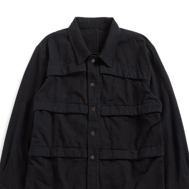 해칭룸 6P Work Jacket V2 Dyed Dark Navy