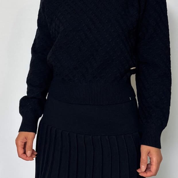 (새상품)샤넬체인니트