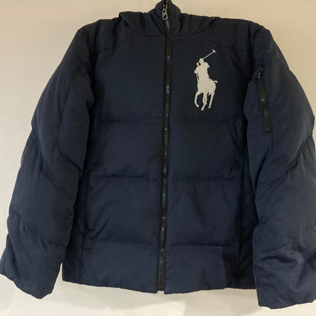 폴로 랄프로렌 빅포니 네이비 패딩 M