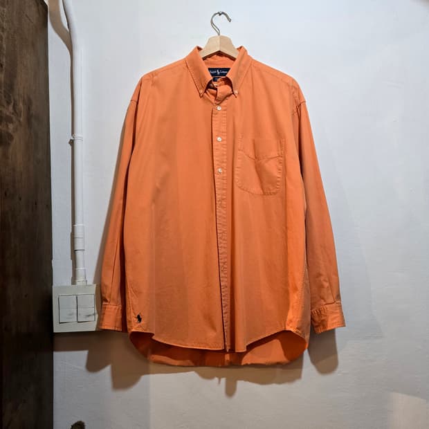 Polo BIG SHIRT 오렌지 (폴로 빅셔츠)