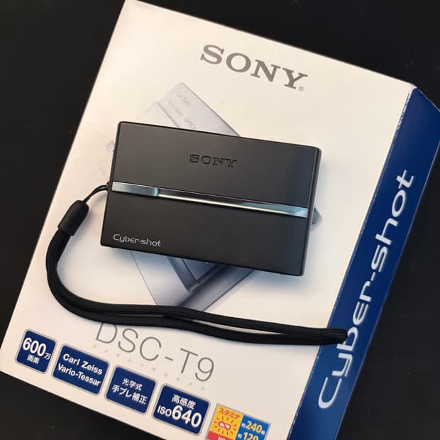 [SONY] 소니 사이버샷 DSC-T9 디카 디지털카메라 빈티지