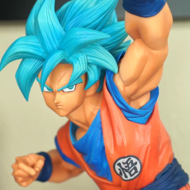 (희귀미개봉)드래곤볼 제일복권 A상 슈퍼초사이언블루 손오공 피규어