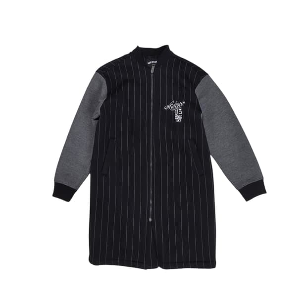 ADVISORY 어드바이저리 스트라이프 롱 자켓 