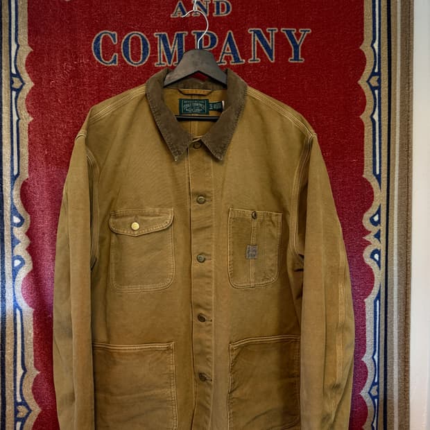 Polo Country 브라운 초어 자켓 XXL