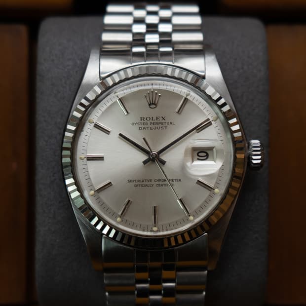 롤렉스 데이저스트 실버 1601 빈티지 시계