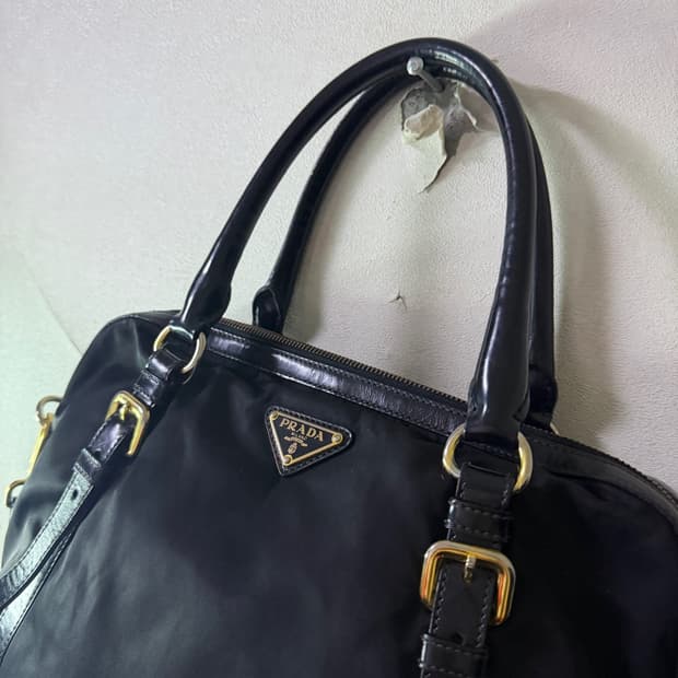 프라다 포코노나일론 돔 2way 라운드 토트&크로스백
