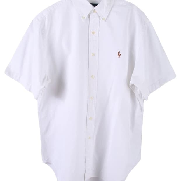 RALPH LAUREN 랄프로렌 폴로 코튼 100% 셔츠 남 (L)