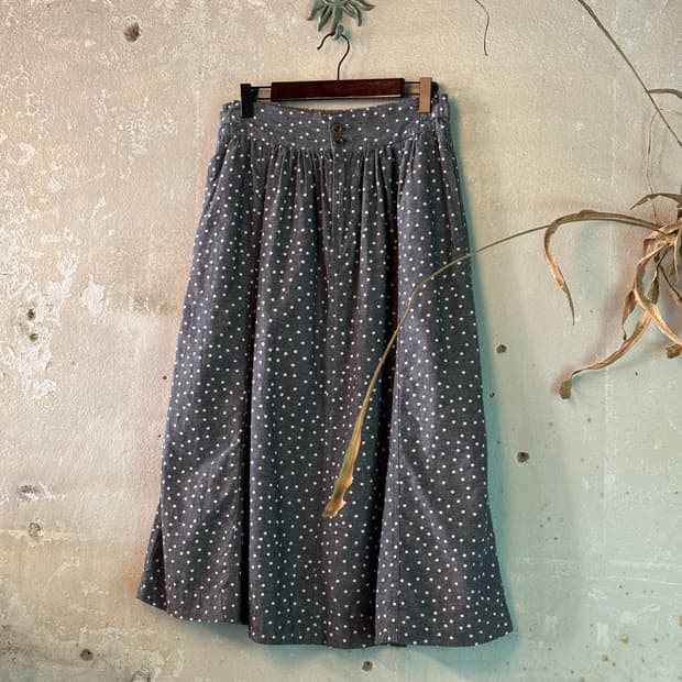 25-28 ) Shuca Polka Dot Skirt