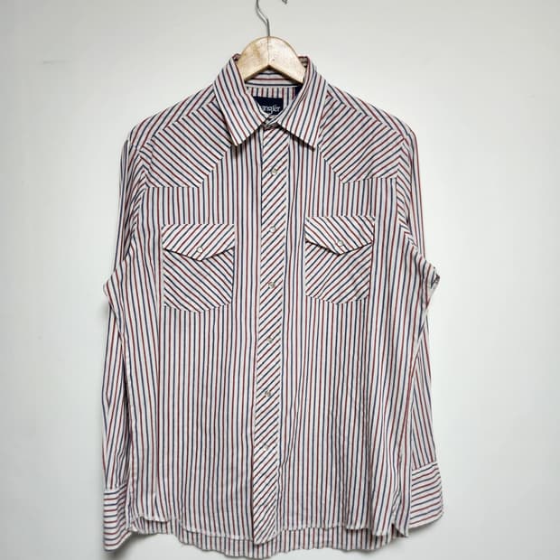 랭글러Wrangler 웨스턴 셔츠 M - S140