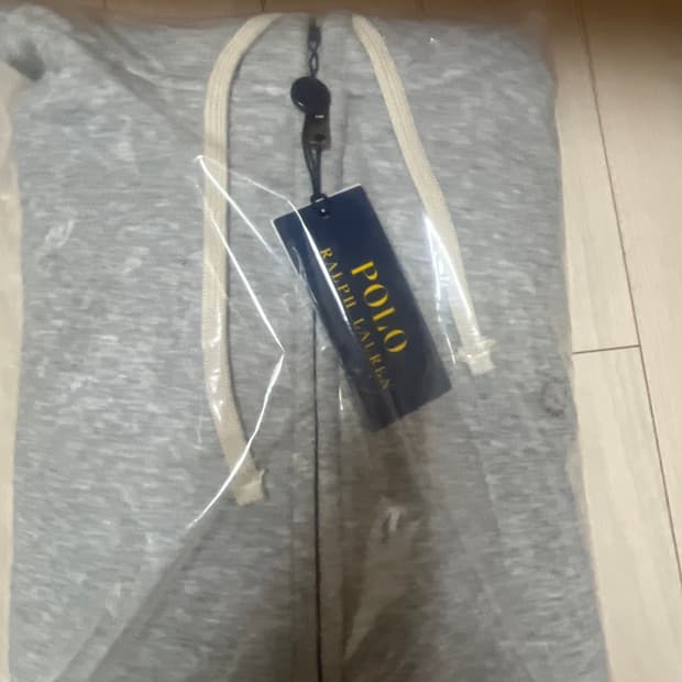 (새상품) 폴로 랄프로렌 후드 집업 그레이