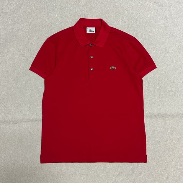 라코스테 슬림핏 베이직 반팔 폴로
