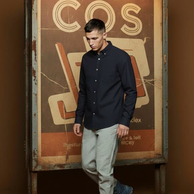 (새상품)95.COS 데님 셔츠