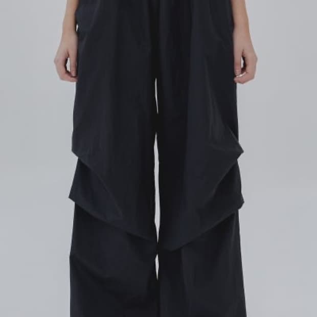 트리밍버드 2-way Silhouette Bending Pants 블랙
