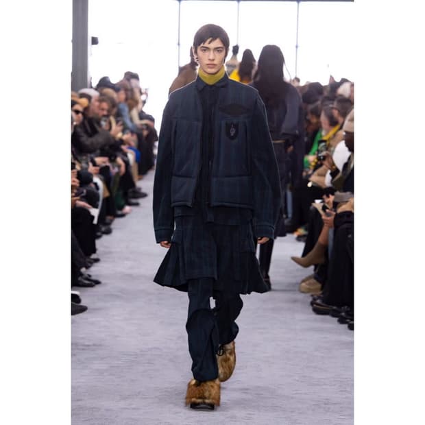 23FW 사카이x곤즈 베스트 레이어드 셔츠 자켓
