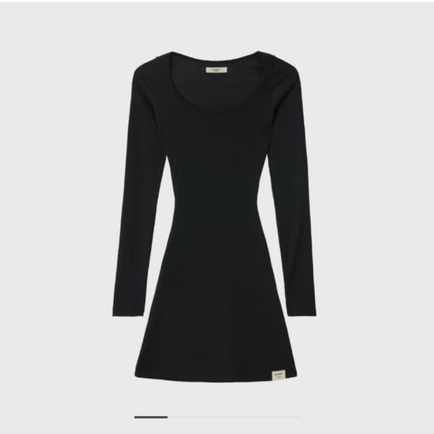 글로니 클래식 립 원피스 차콜 M