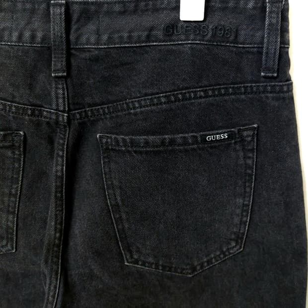 게스 흑 데님 32