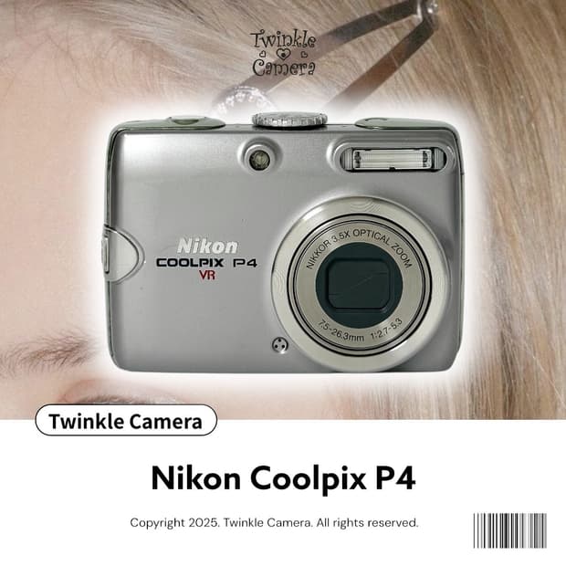 (태연/조이✨) Nikon 니콘 쿨픽스 P4