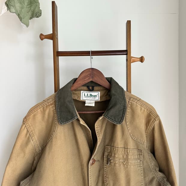 L.L.Bean 80-90s 엘엘빈 오리지널 필드 코트 탄 컬러