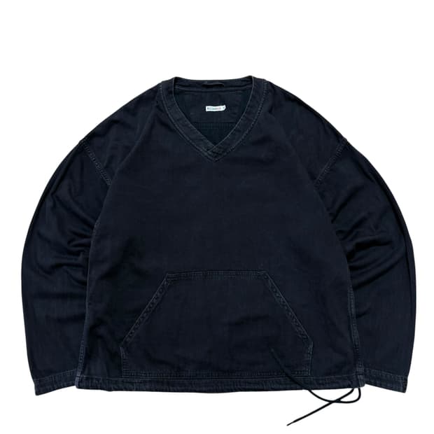 윌리차바리아 데님 웜업 탑