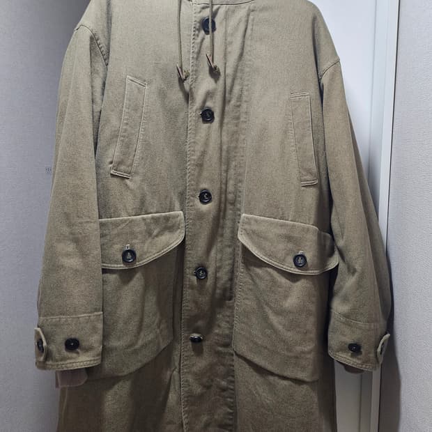 러프사이드 콜드웨더 파카 카키 베이지