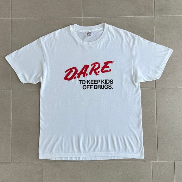 90s 빈티지 DARE 티셔츠 XL