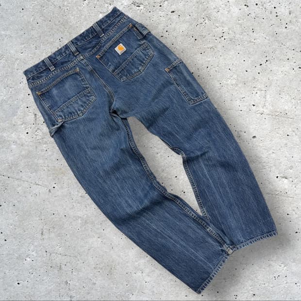 [32x30] 칼하트 릴렉스드핏 데님 청바지 워크 팬츠 C469