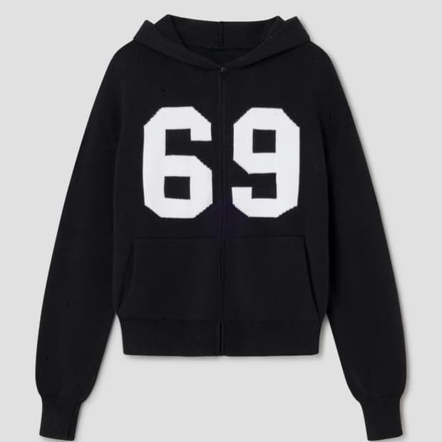 [gimaguas] 26ss 69 Jacket 니트 후디 size S