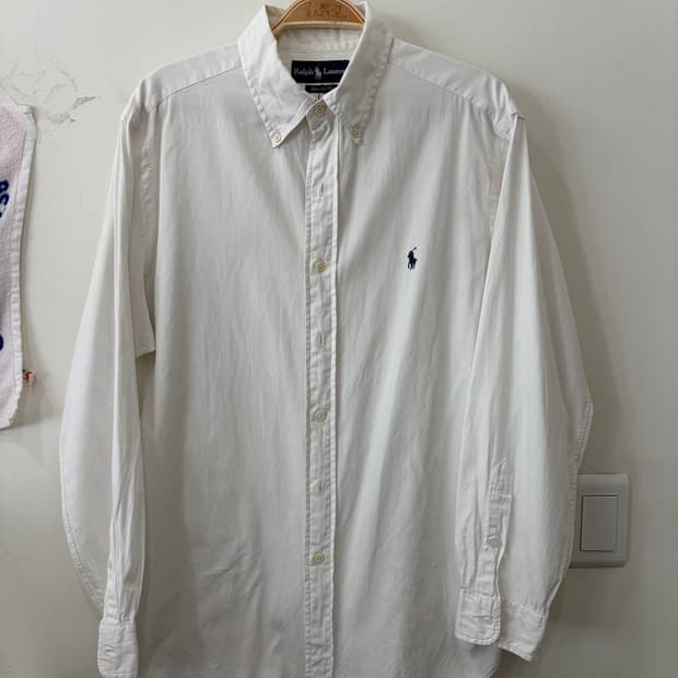 742. 폴로 화이트 셔츠