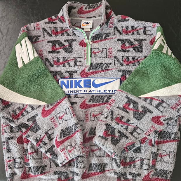 나이키 CPFM 플리스 쿼터집업