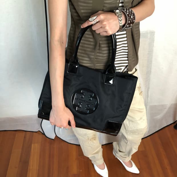 tory burch ella tote bag
