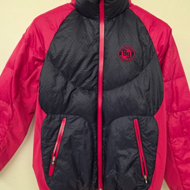 Pearly Gates 여성 패딩 0사이즈 네이비/핑크