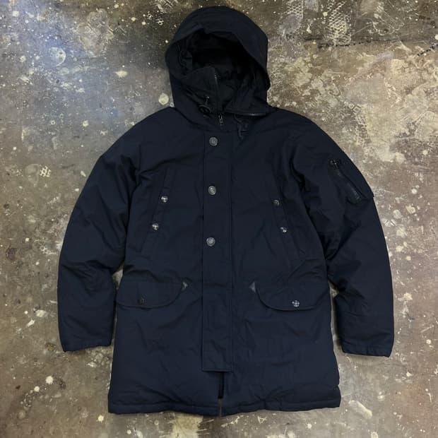 M) 리바이스 덕다운 패딩점퍼 오리털 파카 봄버자켓 아메카지 워크웨어